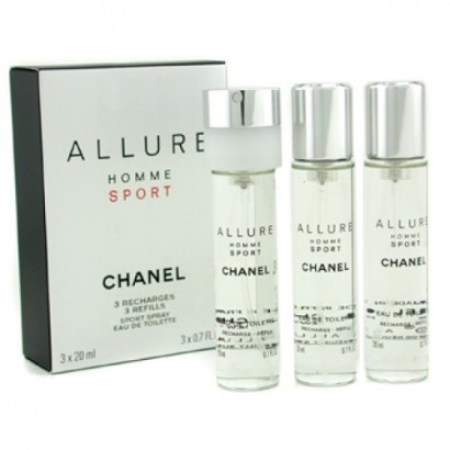 Chanel "Allure Homme Sport" - Набор Мини 3x20 мл