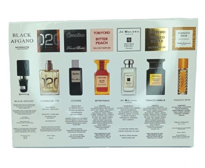 Подарочный набор 7х15мл MIX SET 2 ХИТ!! Все популярные ароматы!