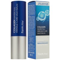 Мультифункциональный бальзам-стик для лица с коллагеном FarmStay Collagen Water Full Wrinkle Care Multi Balm 11 g