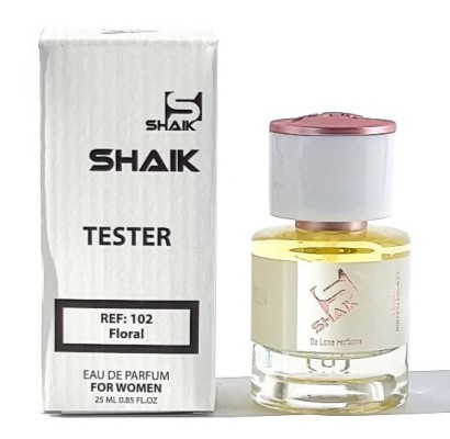 Тестер 25 мл Shaik W102 (Gucci Flora By Gucci EDP) Ликвидация