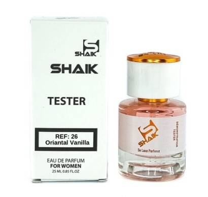 Тестер 25 мл Shaik W26 (Carolina Herrera 212 VIP for Women) Ликвидация