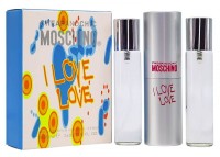 Набор Мини 3x20 мл - Moschino Cheap & Chic I Love Love