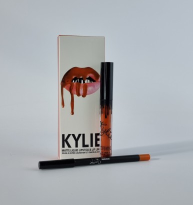 Матовая помада+карандаш Kylie LIPGLOSS (Pumpkin)