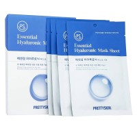 Тканевая маска с гиалуроновой кислотой Prettyskin Essential Hyaluronic Mask Sheet 25 ml