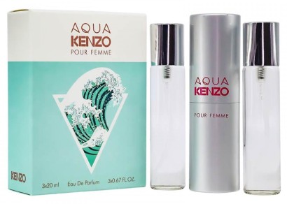 Набор Мини 3x20 мл - Kenzo Aqua Pour Femme