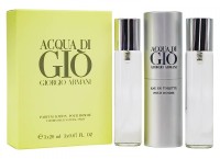 Набор Мини 3x20 мл - Giorgio Armani Acqua Di Gio For Men Набор Мини 3x20 мл - Giorgio Armani Acqua Di Gio For Men
