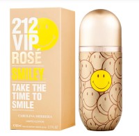 Парфюмерная вода Carolina Herrera 212 VIP Rose Smiley 80 мл Парфюмерная вода Carolina Herrera 212 VIP Rose Smiley 80 мл