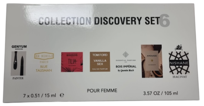 Подарочный набор 7х15мл MIX SET 6 ХИТ!! Все популярные ароматы!