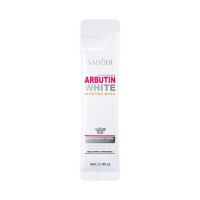 Осветляющая ночная маска для лица с арбутином Sadoer Nicotinamide Arbutin White Sleeping Mask 4 мл 