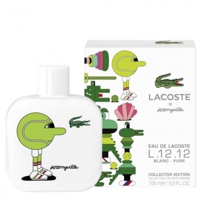 Туалетная вода Lacoste "Eau De Lacoste L.12.12 Blanc Pure Collector Edition Pour Homme x Jeremyville" 100 ml