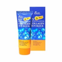 Солнцезащитный крем Ekel UV Soothing & Moisture Collagen Sun Block SPF50/PA+++ 70 ml