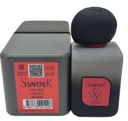 SevavereK M5033 Omerta (Creed Aventus for Men), 50 ml