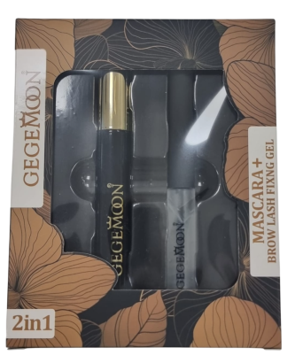 Набор 2 в 1 Gegemoon тушь + гель для фиксации бровей