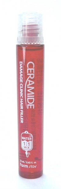 Филлер для волос FarmStay Ceramide Damage Clinic Hair Filler 13 мл (Оригинал)