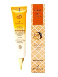 Крем для век с лошадиным жиром питательный 3W Clinic Horse Oil Eye Cream 40 мл Крем для век с лошадиным жиром питательный 3W Clinic Horse Oil Eye Cream 40 мл