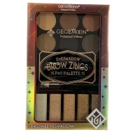 Палетка для бровей и макияжа глаз Gegemoon Eyeshadow Brow Zings Pro Palette Палетка для бровей и макияжа глаз Gegemoon Eyeshadow Brow Zings Pro Palette