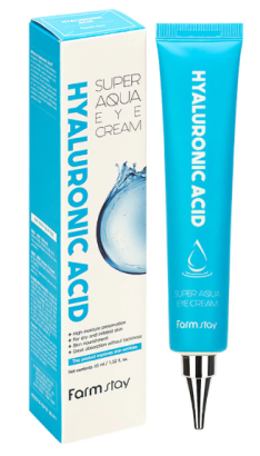 Крем для кожи вокруг глаз с гиалуроновой кислотой FarmStay Hyaluronic Acid Super Aqua Eye Cream 45 мл