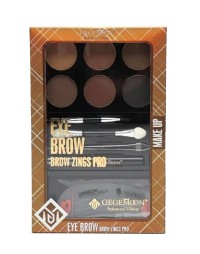 Палетка для бровей и макияжа глаз Gegemoon Eye Brow Zings Pro 