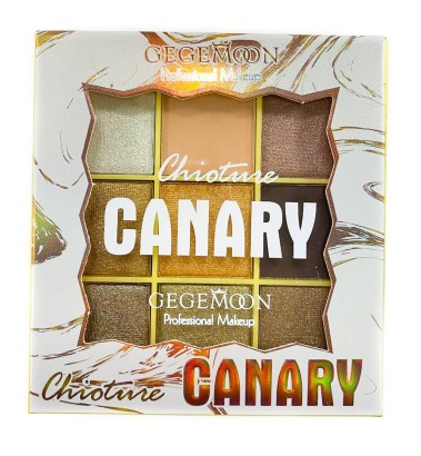 Палетка теней Gegemoon Chioture 9 цв