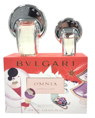 Набор Bvlgari Omnia Crystalline 65 мл + 15 мл