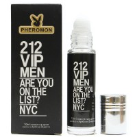 Масляные духи с феромонами Carolina Herrera 212 VIP Men 10 мл
