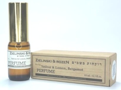 Zielinski & Rozen Vetiver & Lemon, Bergamot, 10 мл