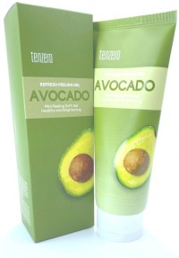 Пилинг-гель для лица с экстрактом авокадо Tenzero Refresh Peeling Gel Avocado 180 мл (Оригинал)