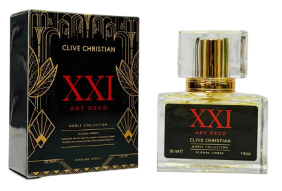 Мини-парфюм 30 мл Lux Clive Christian Noble XXI Art Deco Blonde Amber 