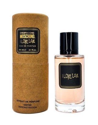 Тестер 64 мл Moschino "Cheap & Chic I Love Love" (Туба)