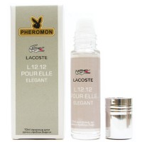 Масляные духи с феромонами Lacoste L.12.12 Pour Elle Elegant 10 мл Масляные духи с феромонами Lacoste L.12.12 Pour Elle Elegant 10 мл