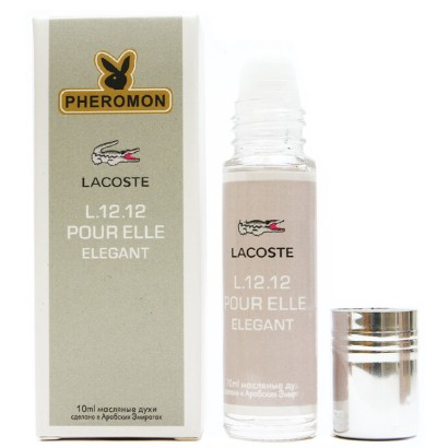Масляные духи с феромонами Lacoste L.12.12 Pour Elle Elegant 10 мл