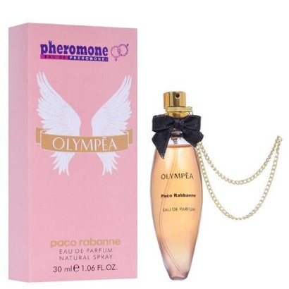 Мини-парфюм с феромонами Paco Rabanne Olympea 30 мл (с цепочкой)