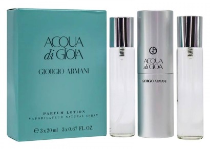 Набор Мини 3x20 мл - Giorgio Armani Acqua di Gioia
